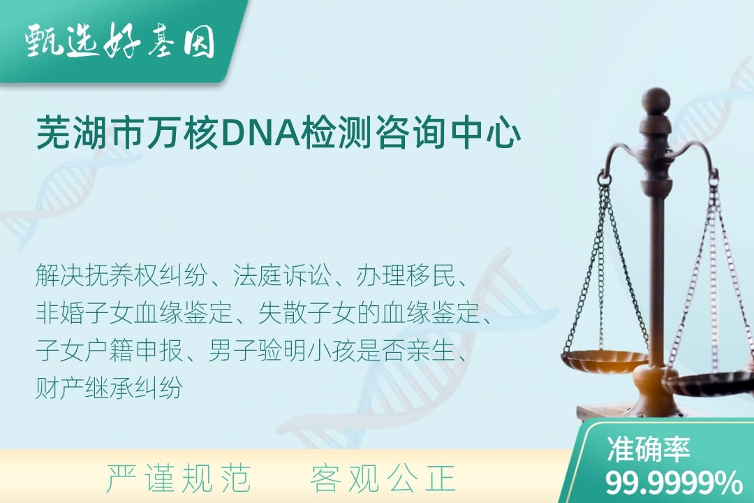 芜湖市司法DNA亲子鉴定